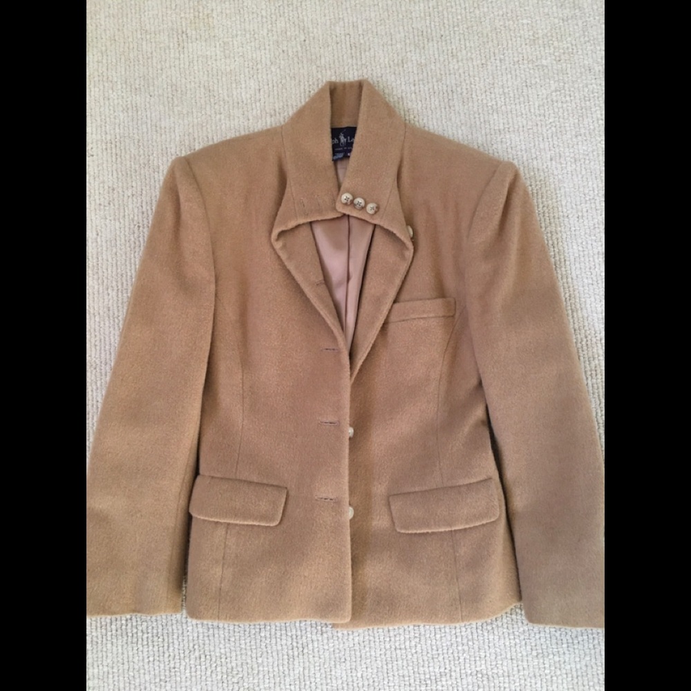 Ralph Lauren purple label short wool jacket